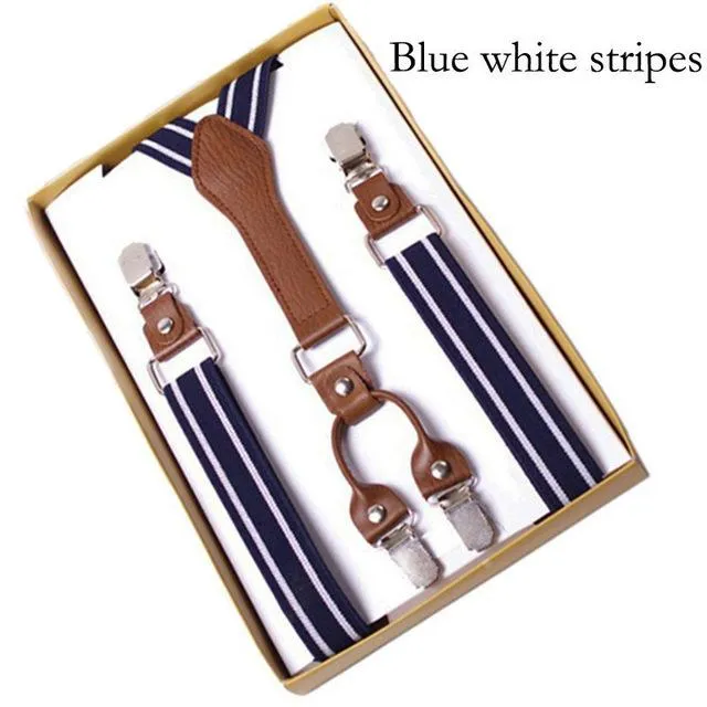 4 Clip Men's Suspenders