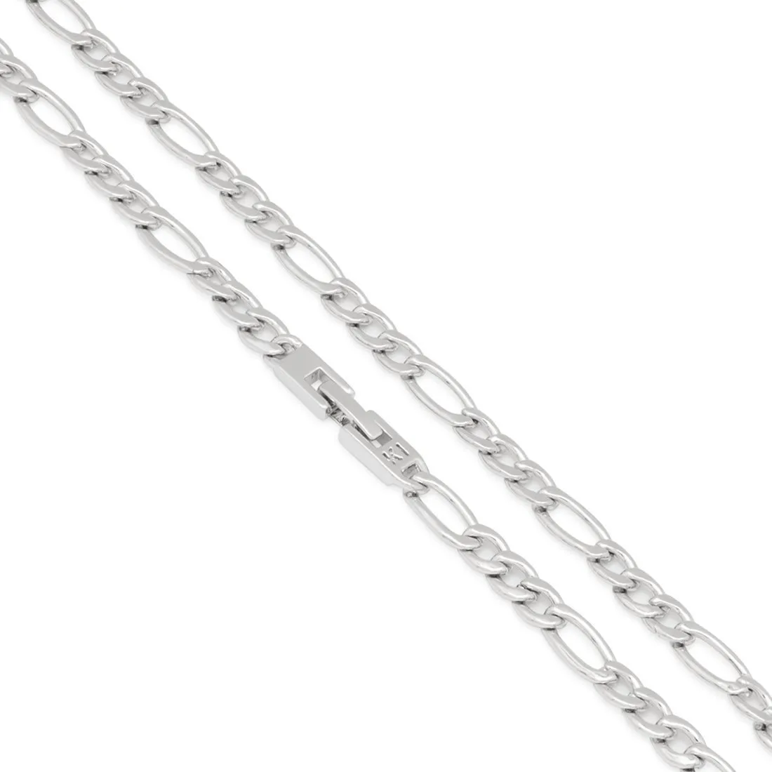 5mm Figaro Chain Choker Set