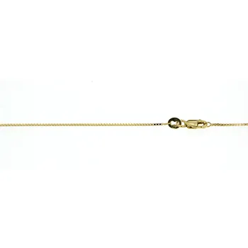 9CT BOX CHAIN 50CM