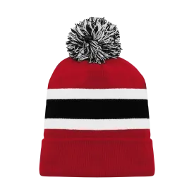 Athletic Knit (AK) A1830Y-366 Youth New Jersey Red Hockey Toque/Beanie