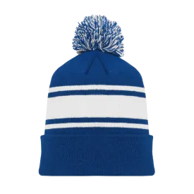 Athletic Knit (AK) A1830Y-402 Youth Toronto Third Royal Blue Hockey Toque/Beanie