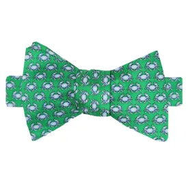 Audubon Green Boys' Boiled Crab Bow Tie