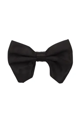 Avant Garde Bowtie - Black Satin