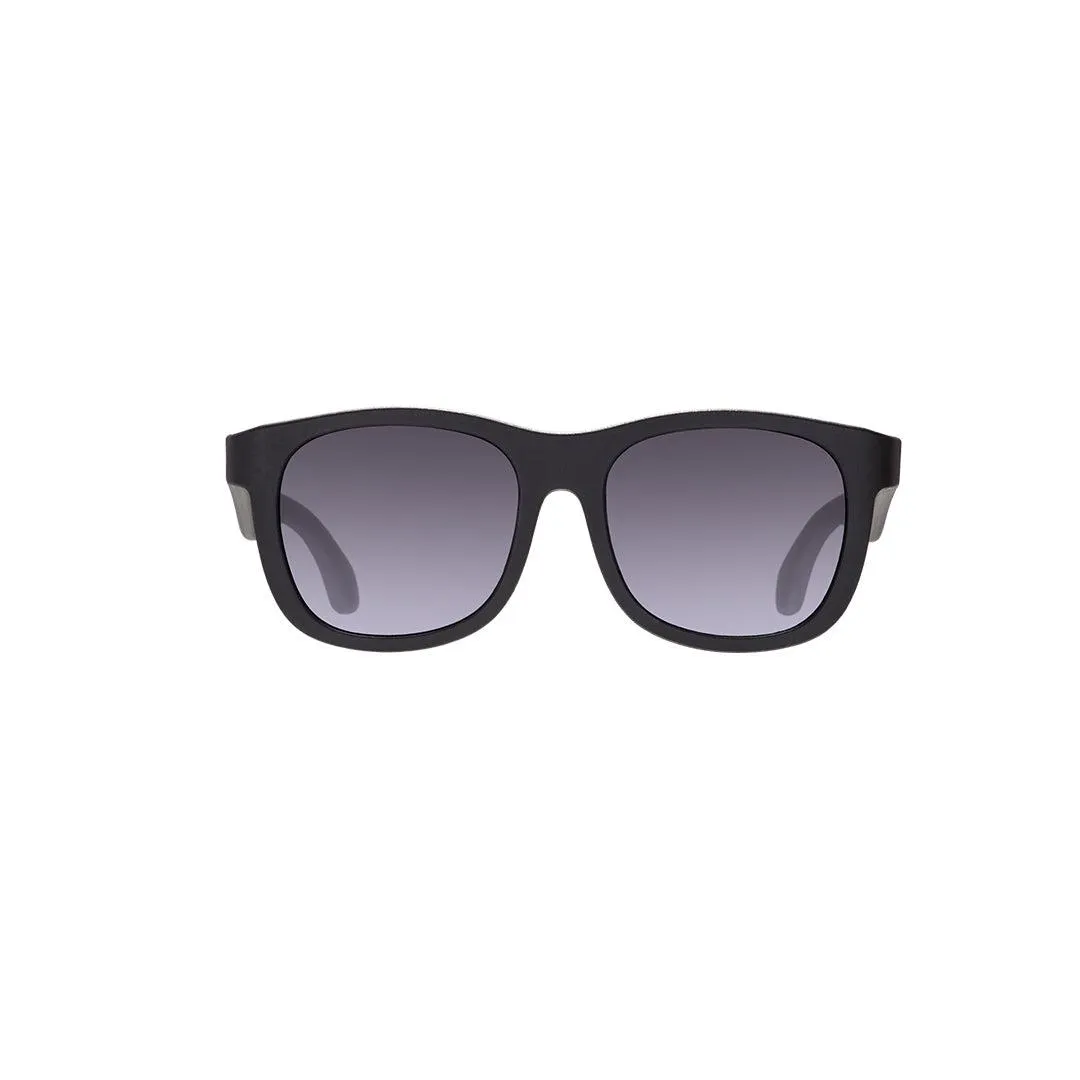 Babiators Polarised Navigator Sunglasses - Jet Black Smoke