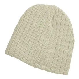 CABLE KNIT BEANIE