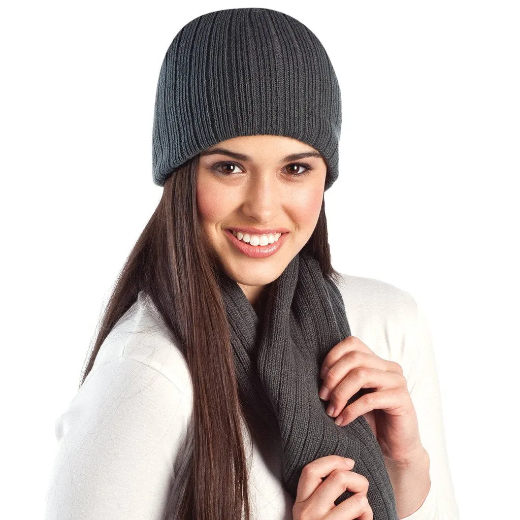 CABLE KNIT BEANIE