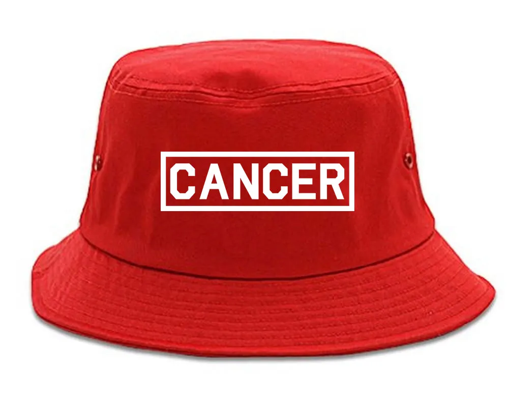 Cancer Horoscope Sign Mens Bucket Hat