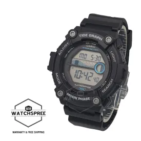 Casio Digital Black Resin Band Watch WS1300H-1A WS-1300H-1A