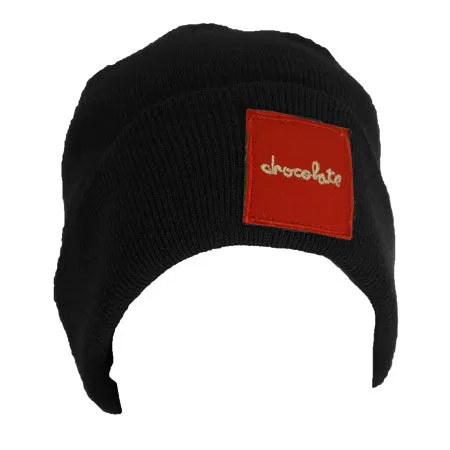 Chocolate Red Square Beanie