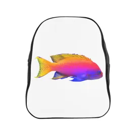 Colored Fish School Backpack