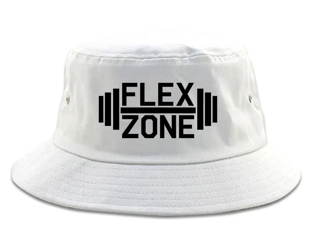 Flex Zone Fitness Gym Mens Bucket Hat