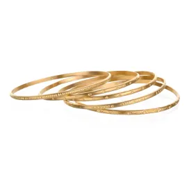 Gold Melody Bracelet Bangle