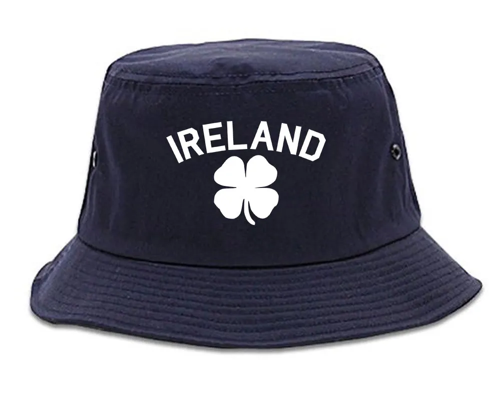 Ireland Shamrock St Paddys Day Mens Bucket Hat