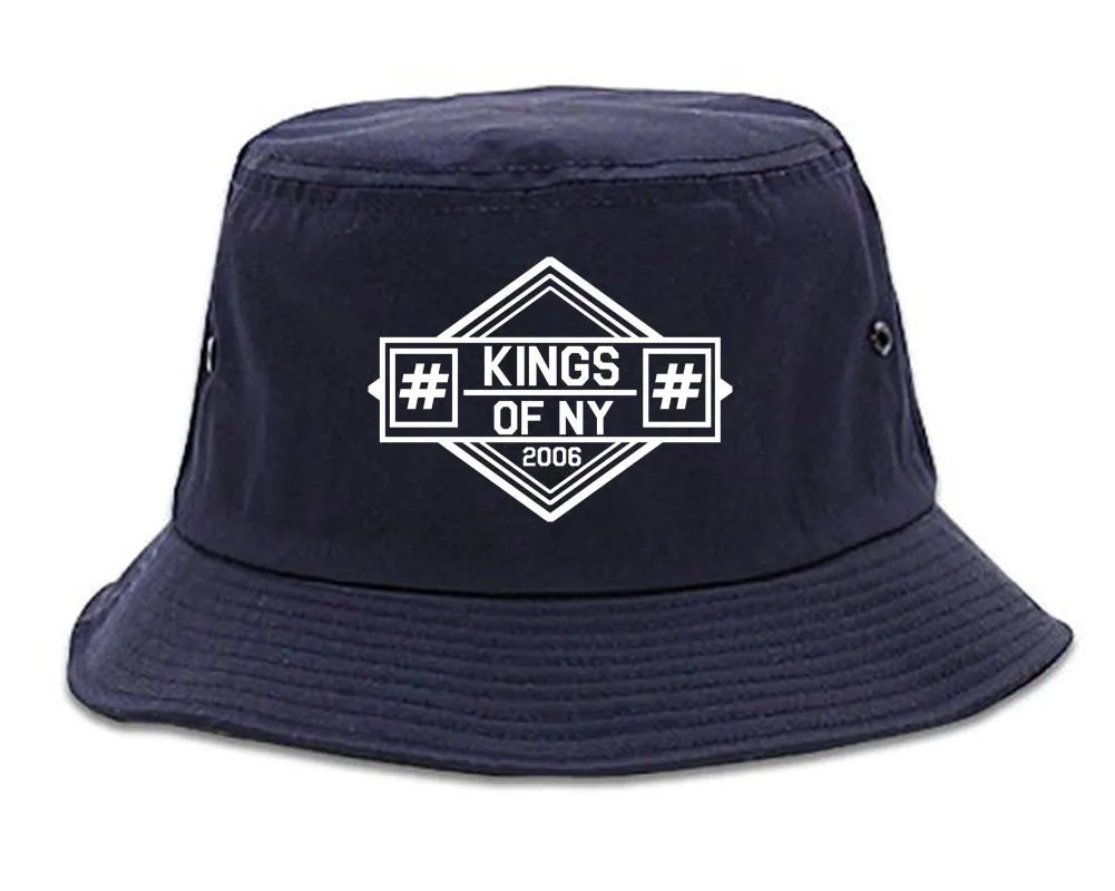 Kings Of NY Hashtag Logo Bucket Hat