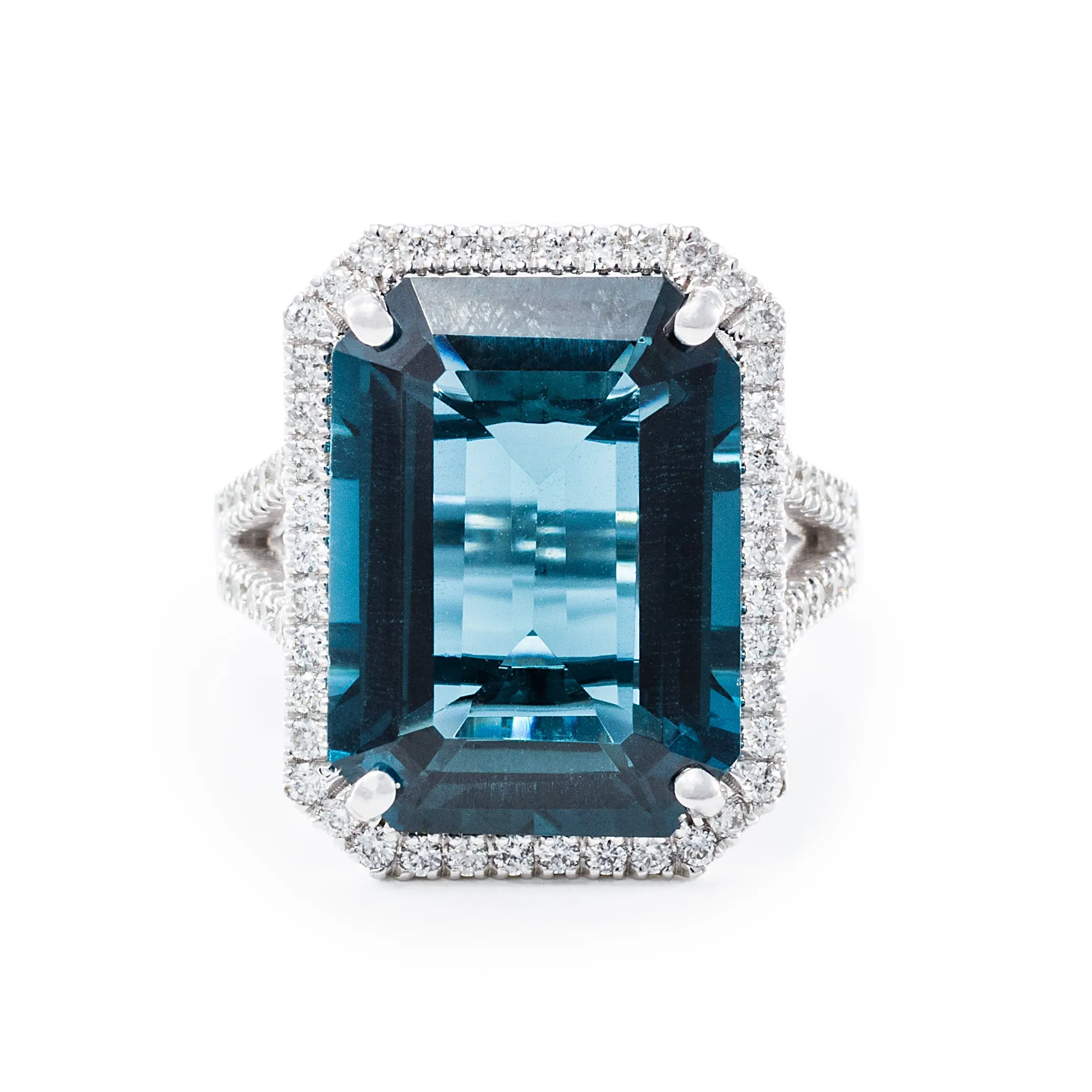 London Topaz Cocktail Ring