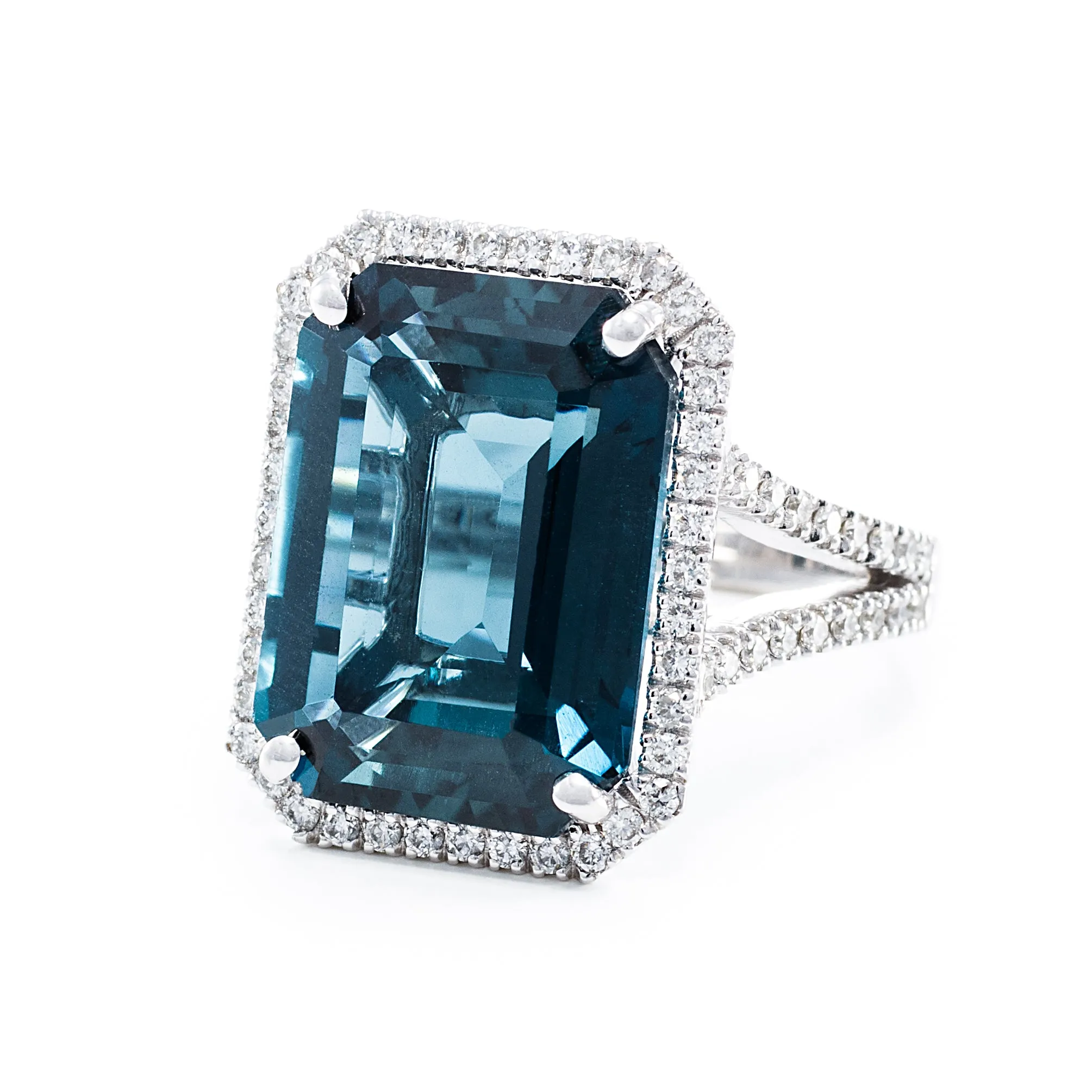 London Topaz Cocktail Ring