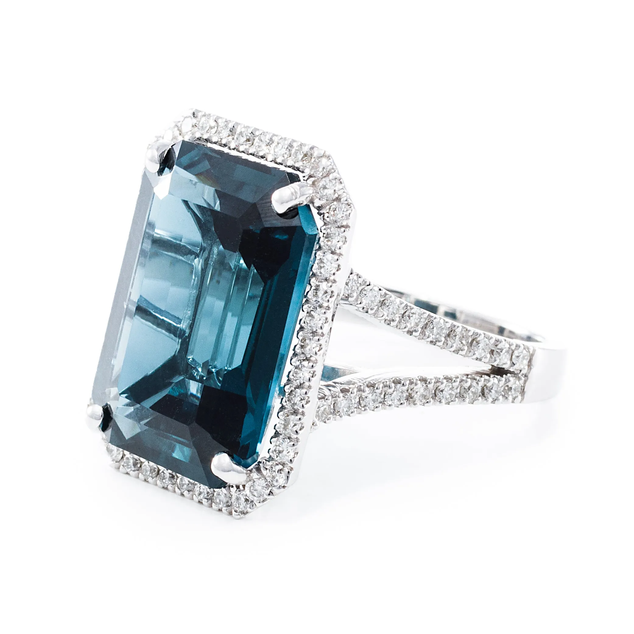 London Topaz Cocktail Ring