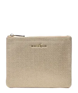 Maia Cosmetic Bag - Gold Sparkle