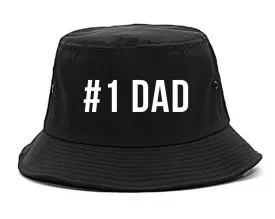 Number 1 One Dad Bucket Hat