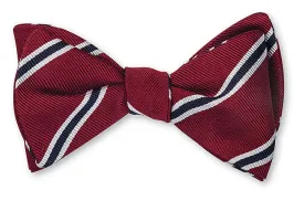 Old Cholmelians Striped Bow Tie - B641