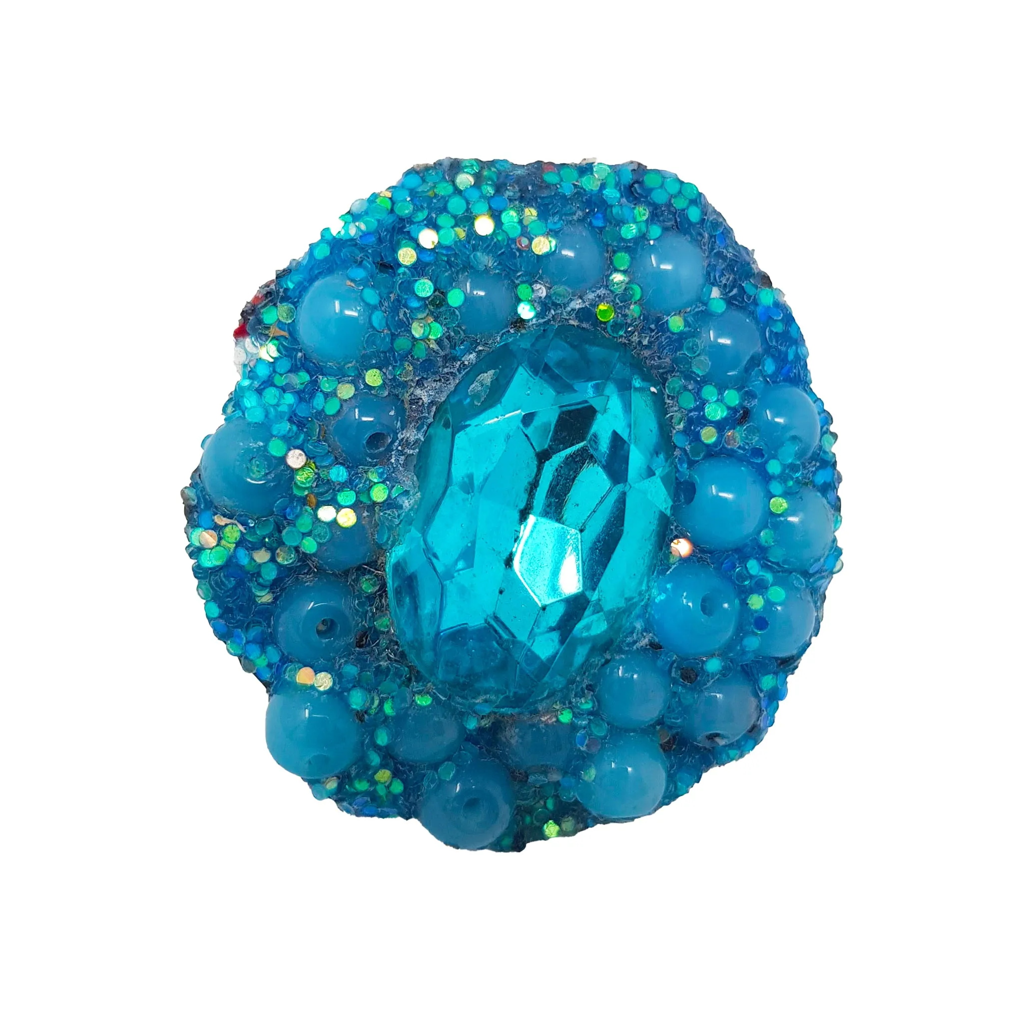 TURQUOISE CRYSTAL RING, 2021