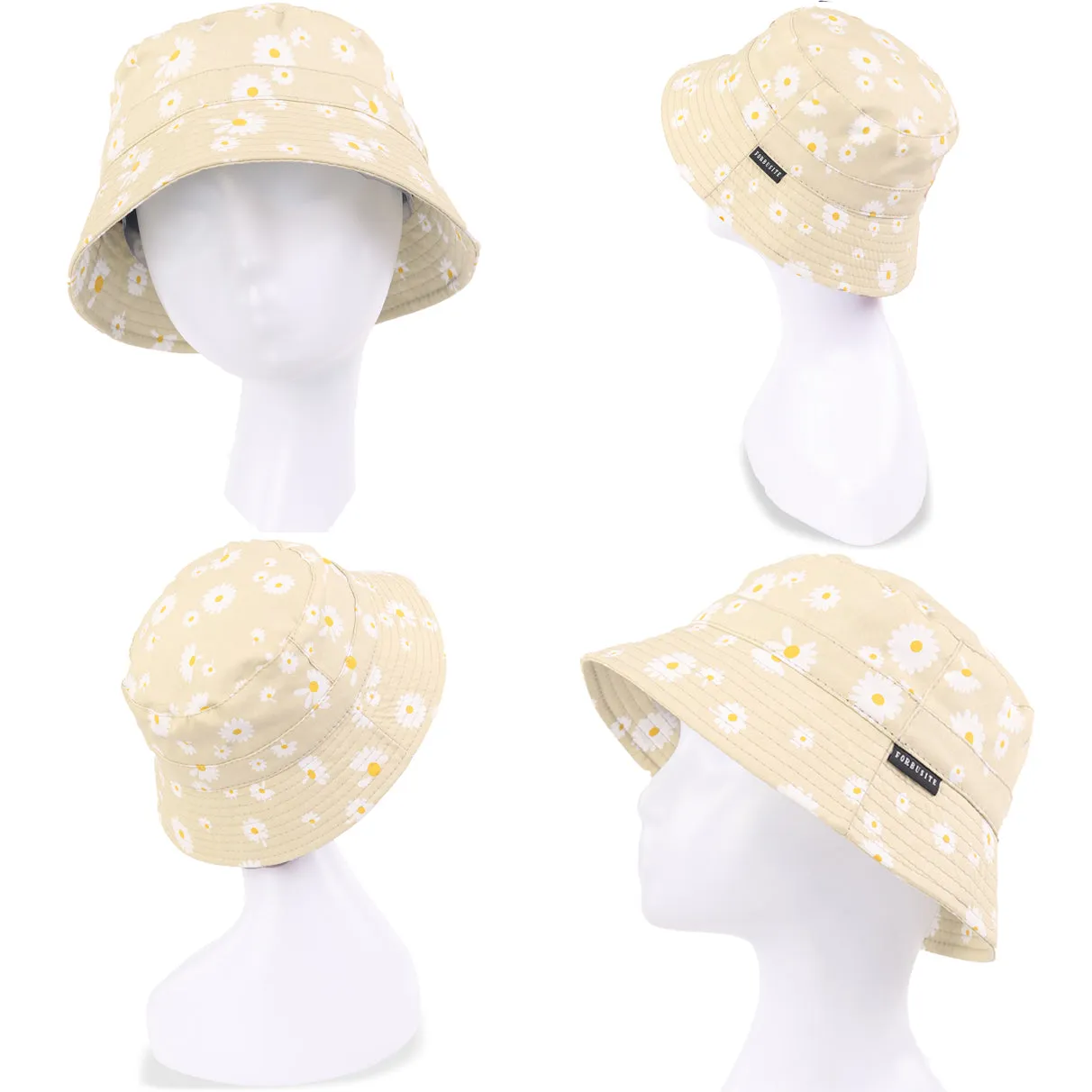 Women Cotton Bucket Hats BT895