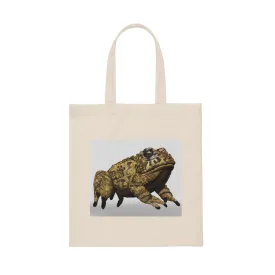 Yellow Toad Canvas Tote Bag